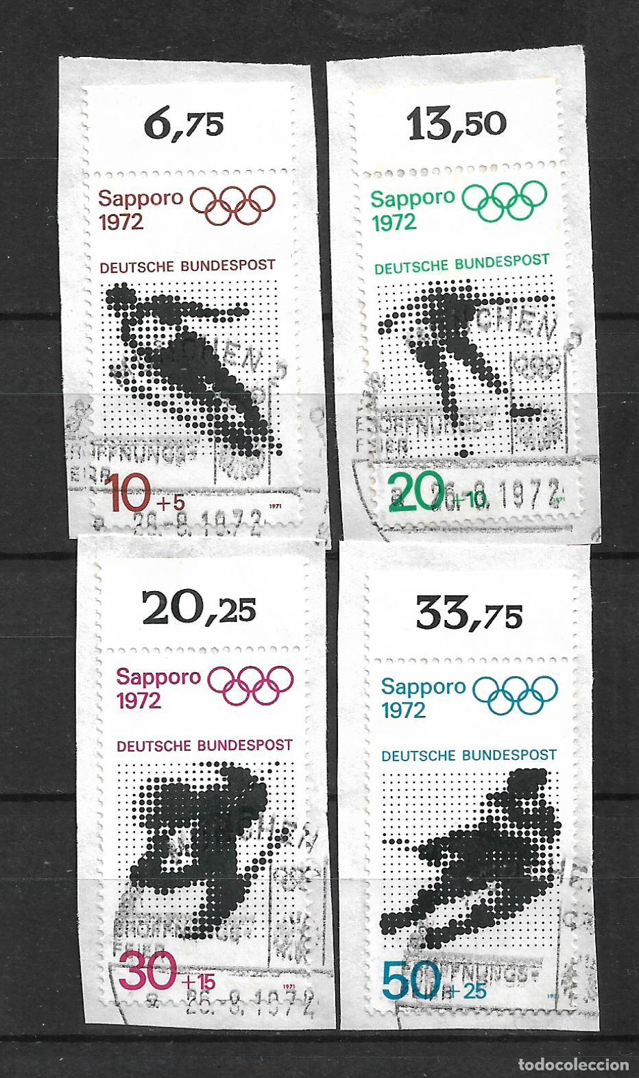 Sellos: alemania 1971 michel 680/683 usado - 34/5