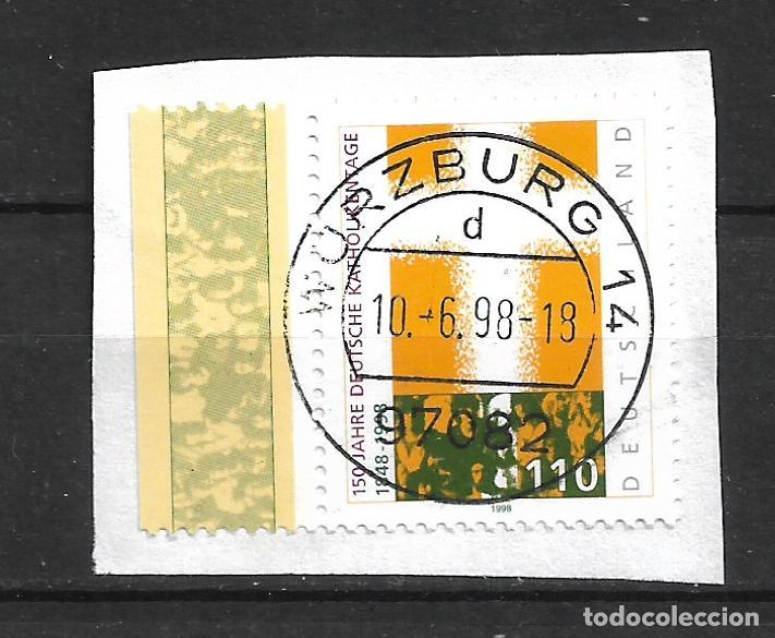 Sellos: alemania 1998 michel 1995 usado - 34/6
