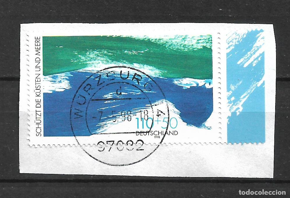 Sellos: alemania 1998 michel 1989 usado - 34/7