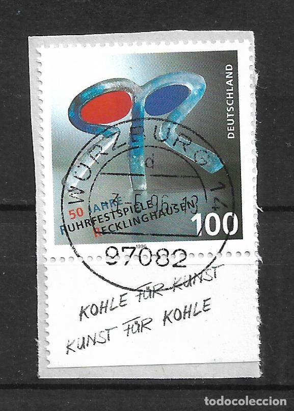 Sellos: alemania 1996 michel 1959 usado - 34/7