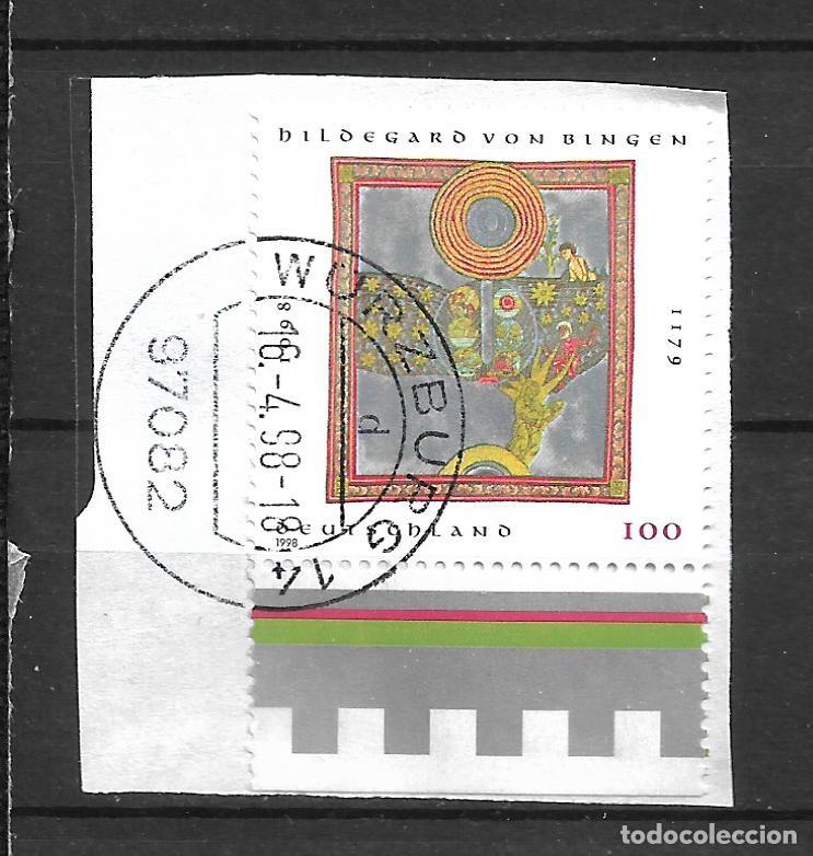 Sellos: alemania 1998 michel 1981 usado - 34/7