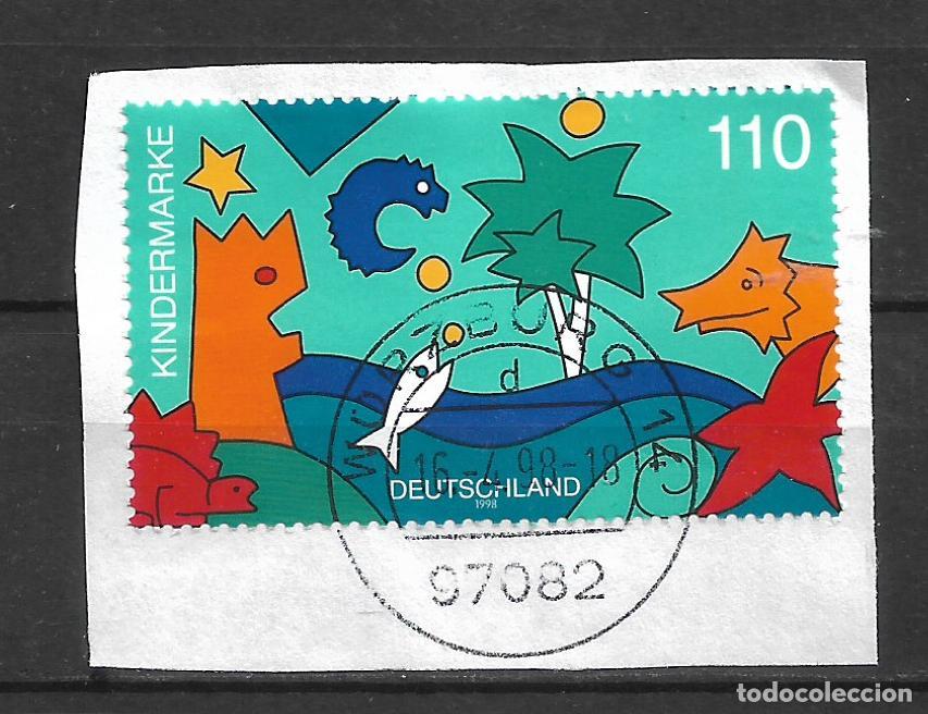 Briefmarken: alemania 1998 michel 1980 usado - 34/7
