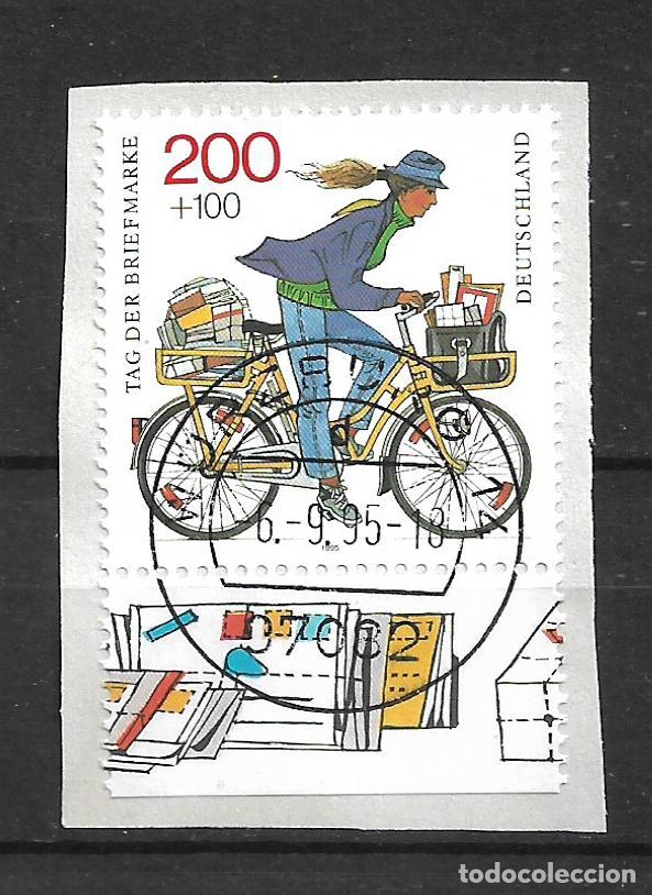 Selos: alemania 1995 michel 1814 usado - 34/7