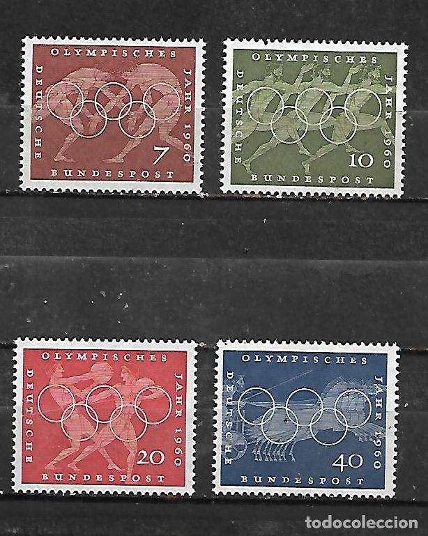 Sellos: 1960: Serie &rdquo;Juegos Ol&iacute;mpicos. Roma, Italia&rdquo; (MNH**)