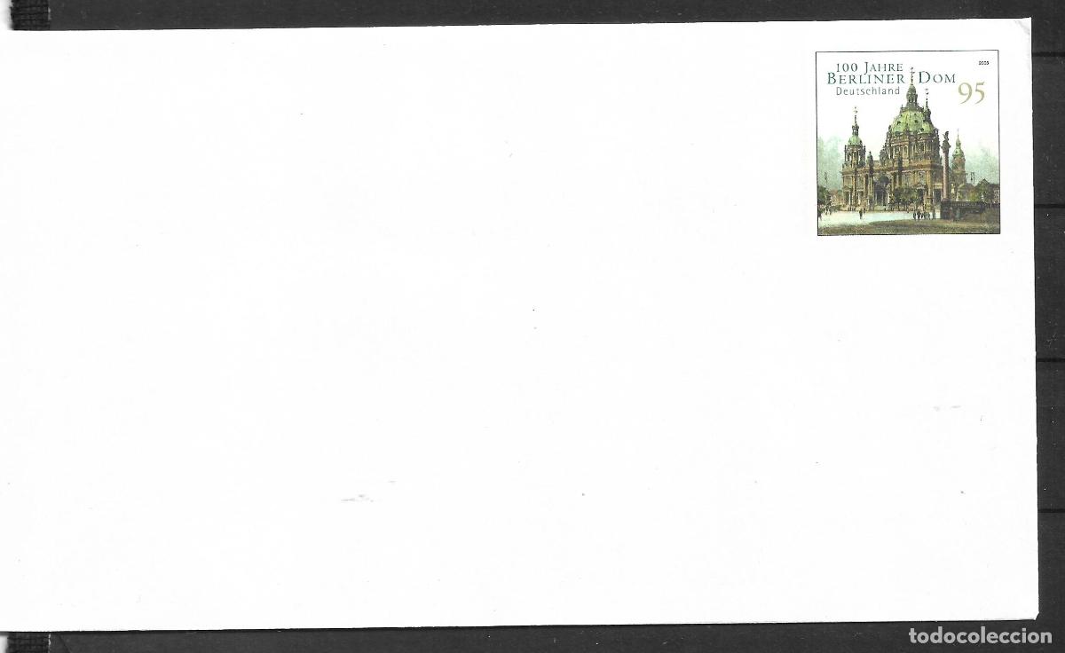Sellos: alemania 2005 michel 2445 sobre entero postal ** mnh - 152/1