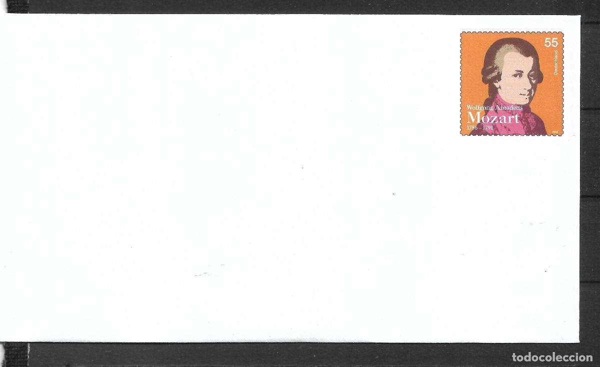 Sellos: alemania 2006 michel 2512 sobre entero postal ** mnh - 152/1