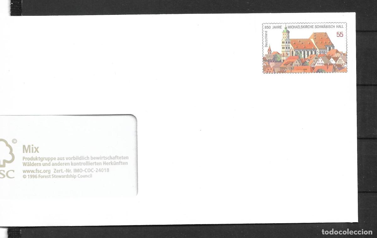 Sellos: alemania 2006 michel 2522 sobre entero postal ** mnh - 152/2