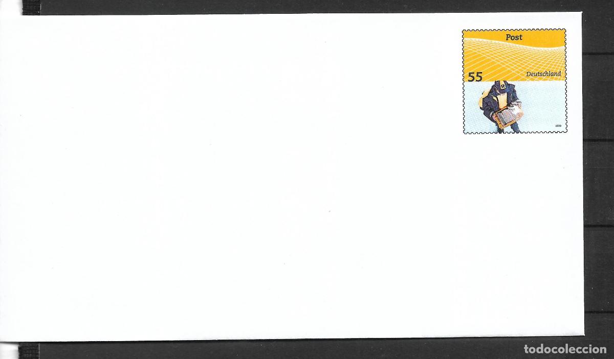 Sellos: alemania 2009 michel 2734 sobre entero postal ** mnh - 152/2
