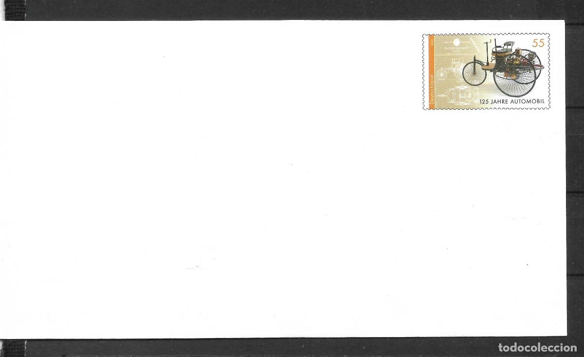 Sellos: alemania 2011 michel 2867 sobre entero postal ** mnh - 152/2