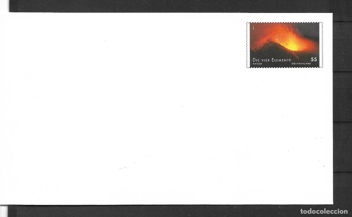 Sellos: alemania 2011 michel 2854 sobre entero postal ** mnh - 152/2