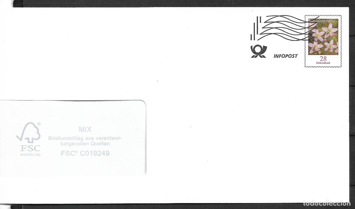 Sellos: alemania sobre entero postal - 152/2