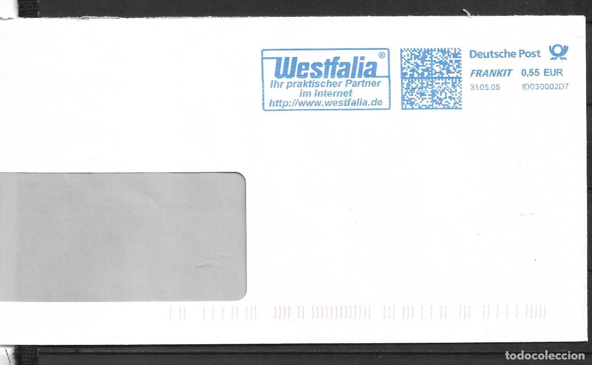 Sellos: alemania 2005 sobre entero postal sellado automatico - 152/2