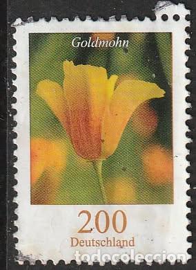 Sellos: Alemania 2006 Scott 2412 Sello &ordm; Flora Flor Amapola de California (Eschscholzia californica)