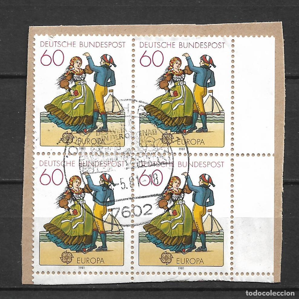 Sellos: alemania 1981 michel 1097 usado - 34/9