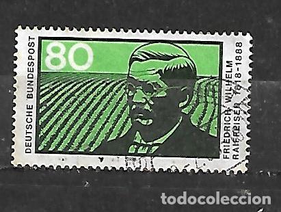 Sellos: 1988: Centenario de la muerte de Friedrich Wilhelm Raiffeisen, 1818 - 1888 (usado)