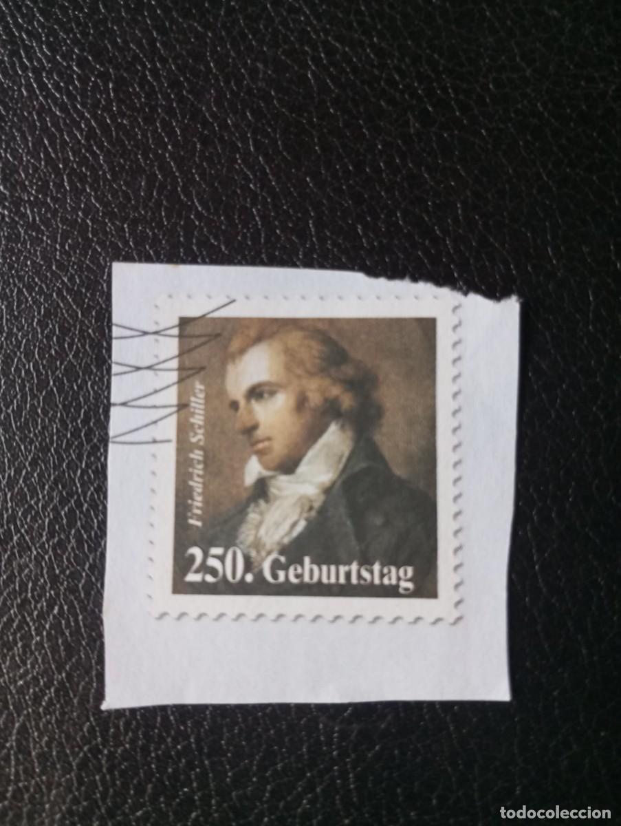 Sellos: ALEMANIA, 250 ANIVERSARIO DEL NACIMIENTO DE SCHILLER