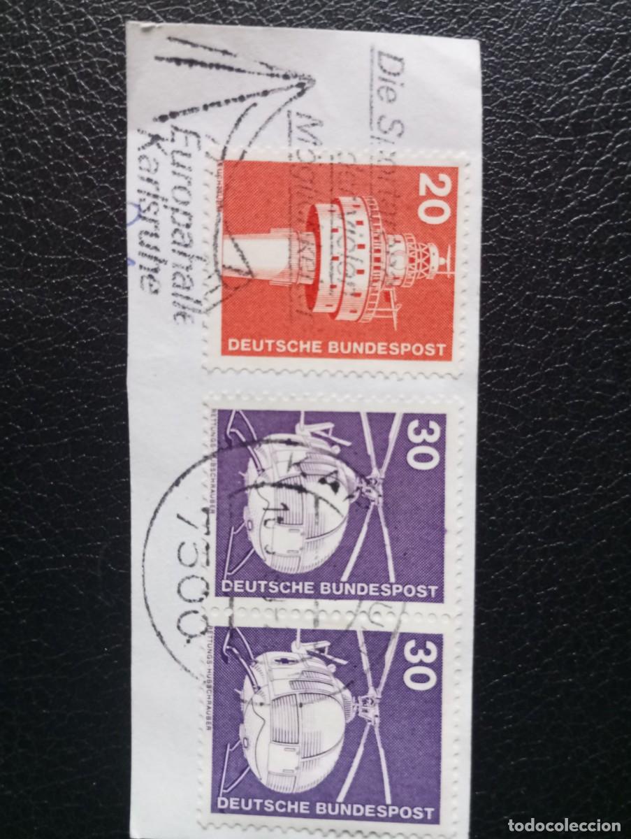 Sellos: ALEMANIA, 1987, KARLSRUHE, MATASELLOS ESPECIAL FERIA DEPORTIVA