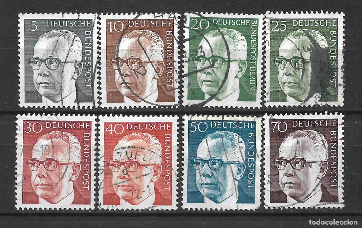 Sellos: alemania 1970 sellos usado - 34/10