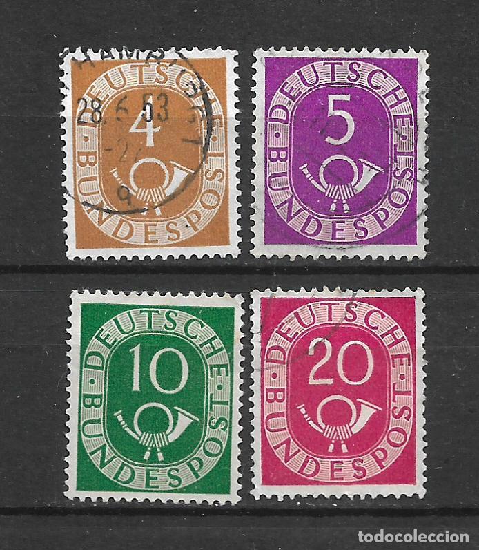 Sellos: alemania 1951 sellos usado 1.60&euro;- 34/10