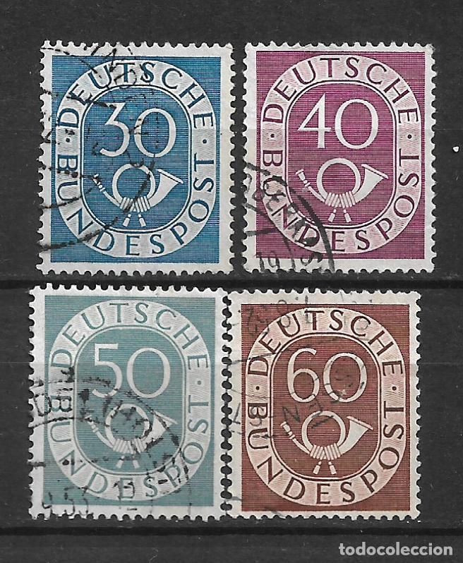 Sellos: alemania 1951 sellos usado 3.20&euro;- 34/9