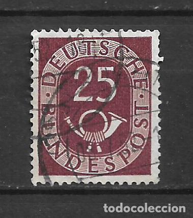 Sellos: alemania 1951 michel 131 usado 7&euro;- 34/10