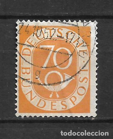 Sellos: alemania 1951 michel 136 usado 19&euro;- 34/10
