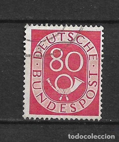 Sellos: alemania 1951 michel 137 usado 3&euro;- 34/10