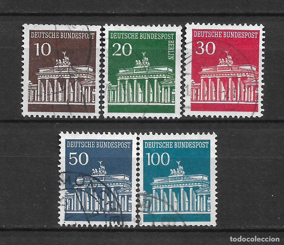 Sellos: alemania 1966 michel 506/510 usado 2&euro;- 34/10