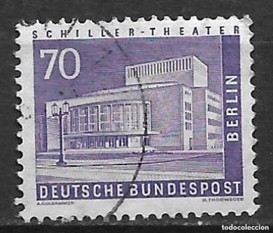 Sellos: alemania berlin 1956 michel 152 usado 16&euro; - 17/34