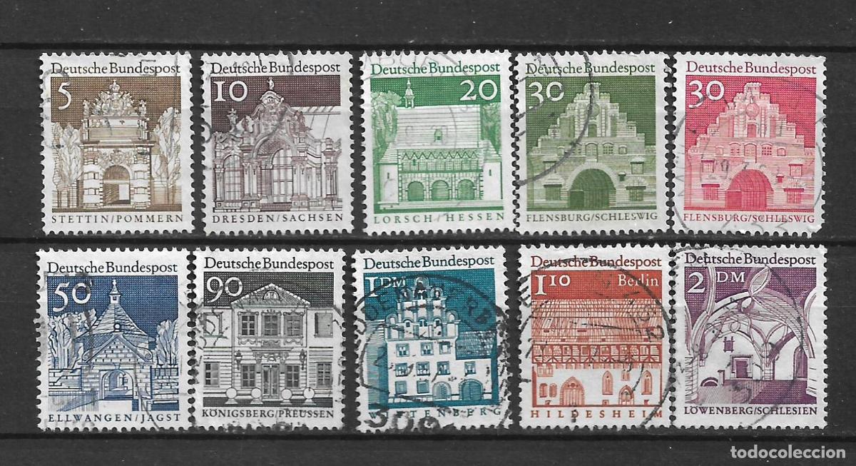 Selos: alemania 1966 sellos usado - 34/10