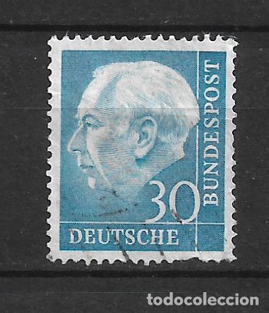 Sellos: alemania 1954 michel 187 usado 6&euro;- 34/10