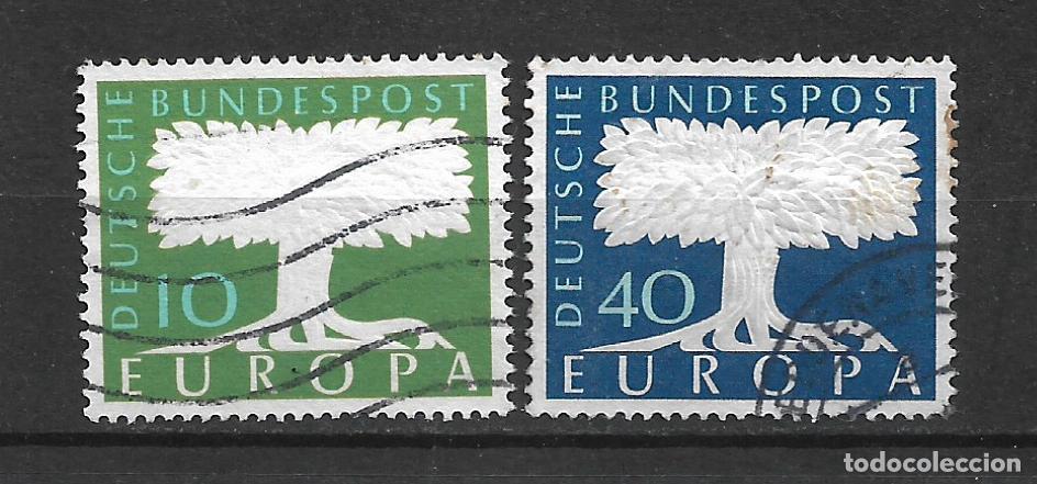 Sellos: alemania 1957 michel 268/269 usado - 34/10