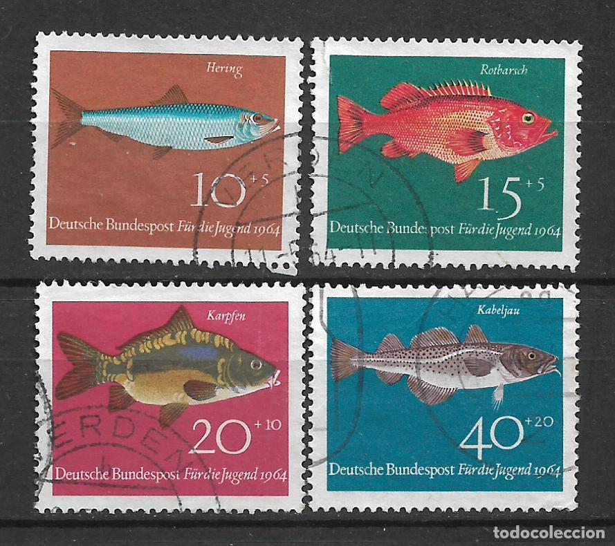 Sellos: alemania 1964 michel 412/415 usado - 34/11