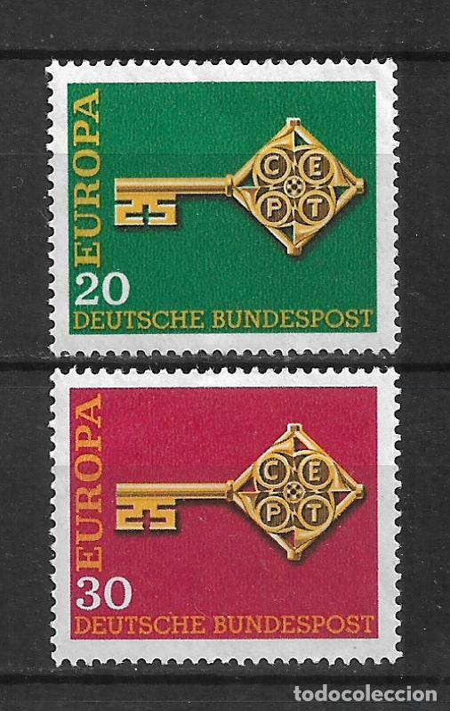 Sellos: alemania 1968 europa cept usado - 34/11