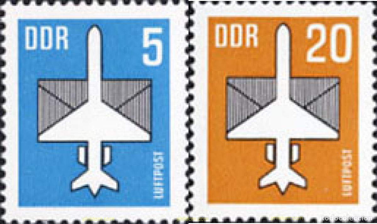 Sellos: 150910 MNH ALEMANIA DEMOCRATICA 1983 CORREO AEREO