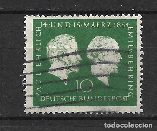 Sellos: alemania 1954 michel 197 usado - 34/11
