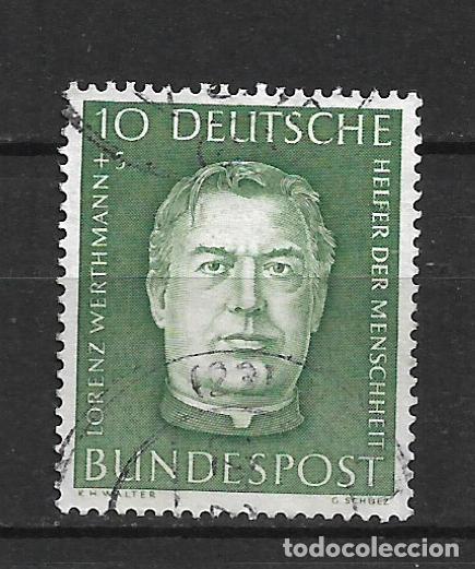 Sellos: alemania 1954 michel 201 usado - 34/11