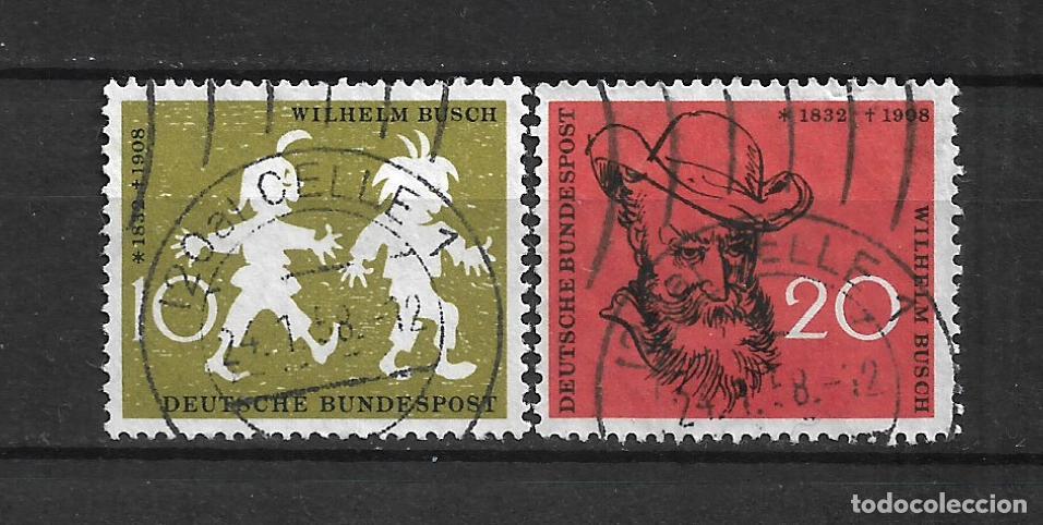 Francobolli: alemania 1958 michel 281/282 usado - 34/11