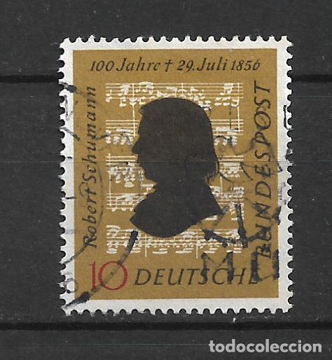 Sellos: alemania 1956 michel 234 usado - 34/11