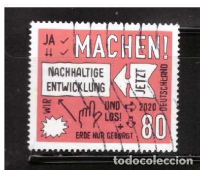 Sellos: SELLO USADO DE ALEMANIA 2020 YVERT 3300 Art 3