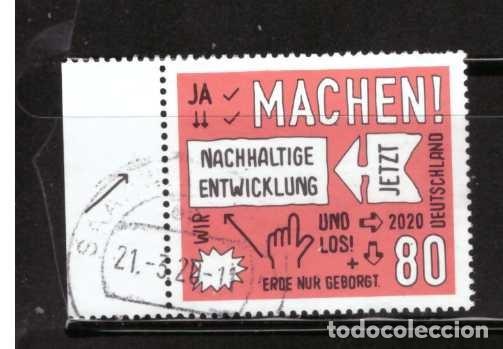 Sellos: SELLO USADO DE ALEMANIA 2020 YVERT 3300 Art 7