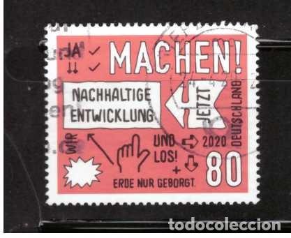 Sellos: SELLO USADO DE ALEMANIA 2020 YVERT 3300 Art 10