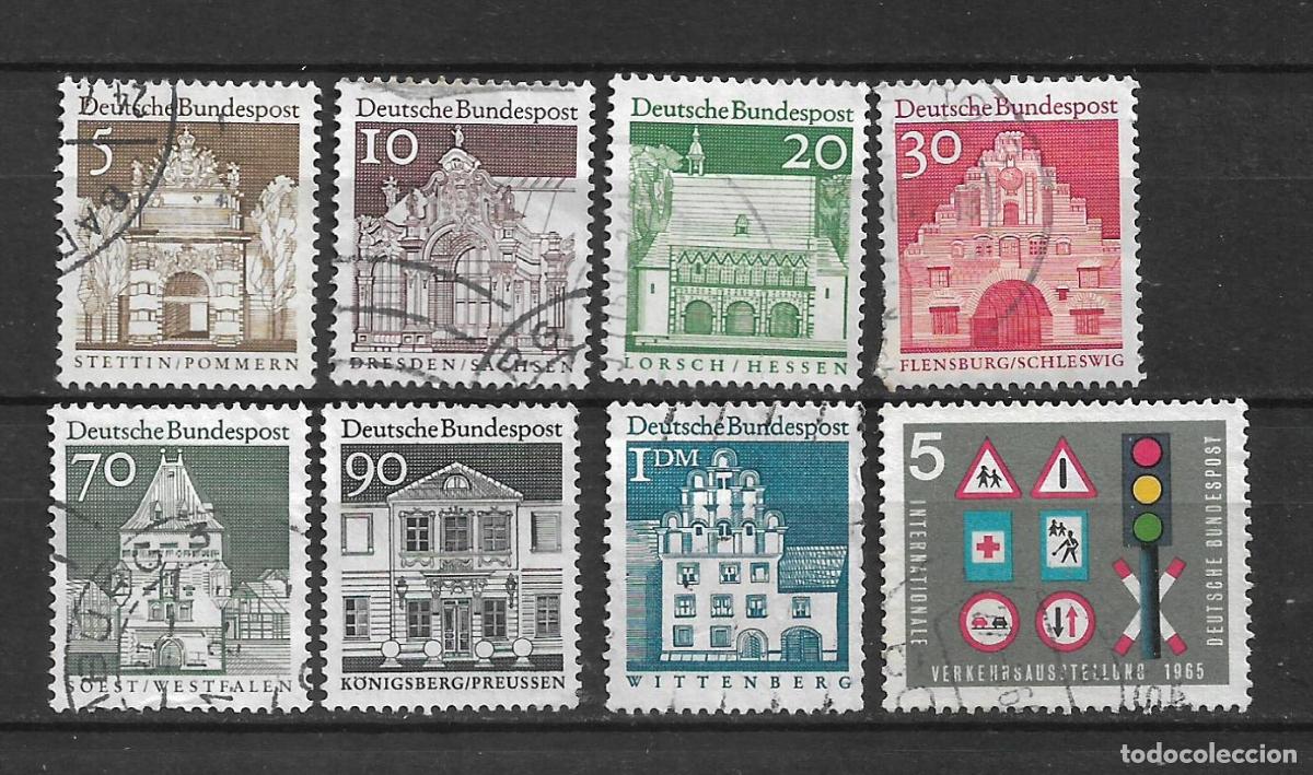 Sellos: alemania lote 8 sellos usado - 34/14