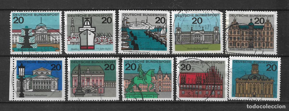 Sellos: alemania lote 10 sellos usado - 34/14