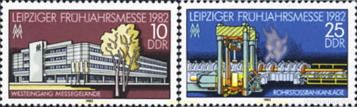 Timbres: 150883 MNH ALEMANIA DEMOCRATICA 1982 FERIA DE PRIMAVERA DE LEIPZIG