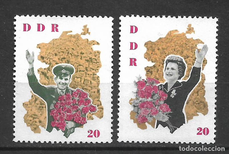 Sellos: alemania ddr 1963 sellos ** mnh - 34/15