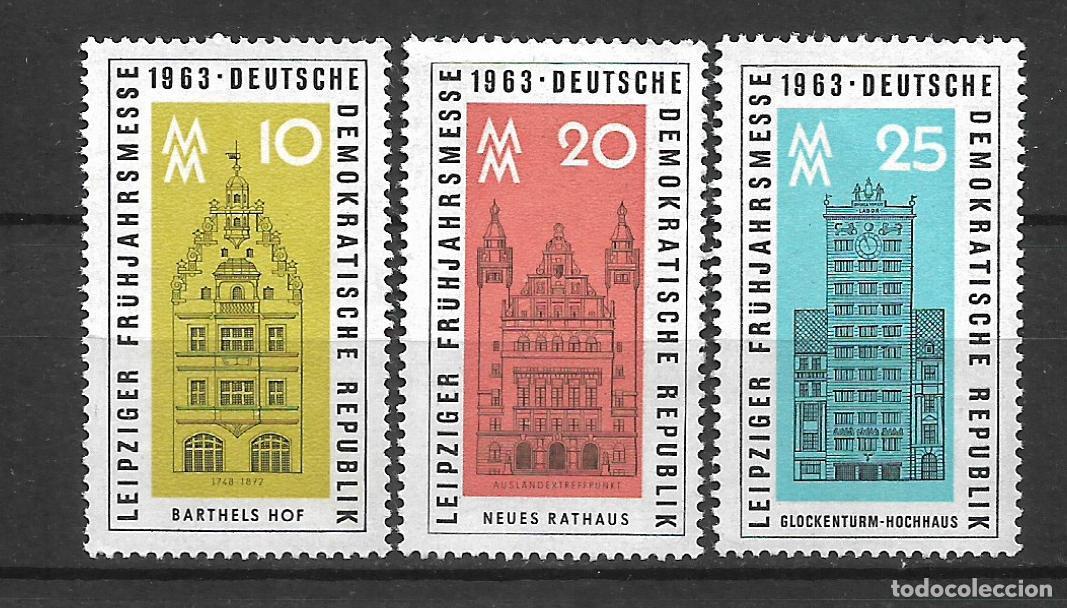 Sellos: alemania ddr 1963 michel 947/949 ** - 34/15