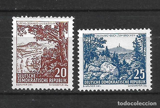 Sellos: alemania ddr 1961 michel 815/816 ** - 34/15