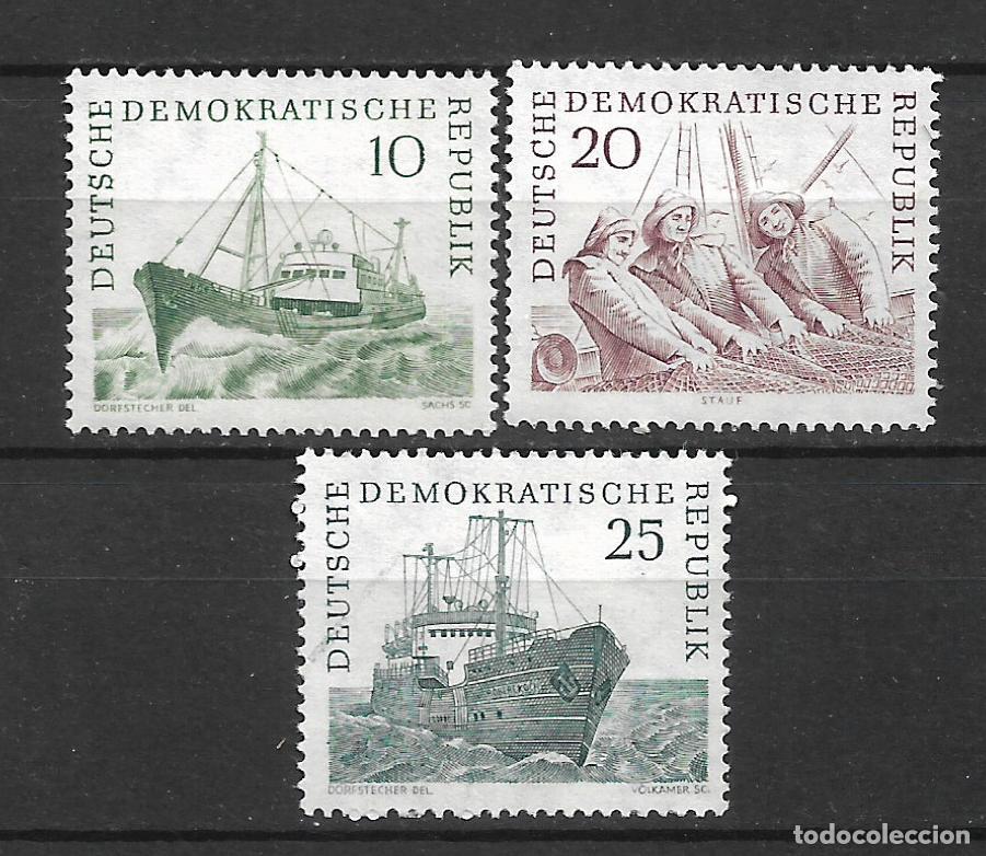 Sellos: alemania ddr 1961 michel 817/819 ** - 34/15