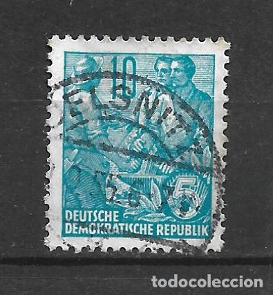 Sellos: alemania ddr 1955 michel 453 usado - 34/16